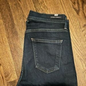 Citizens of humanity skinny jeans. Dark. Excellent condition